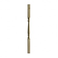 Edwardian Turned Deck Spindle - 895 x 41 x 41mm