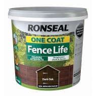 Ronseal One Coat Fence Life - Dark Oak 5L