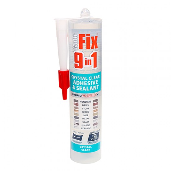 9 In 1 Adhesive & Sealant - Crystal Clear
